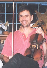 Picture of Dave with fiddle